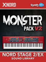 LDX067 - ( Bundle ) - Synth Attack + Monster Pack V2 - Nord Stage 2 / 2 EX