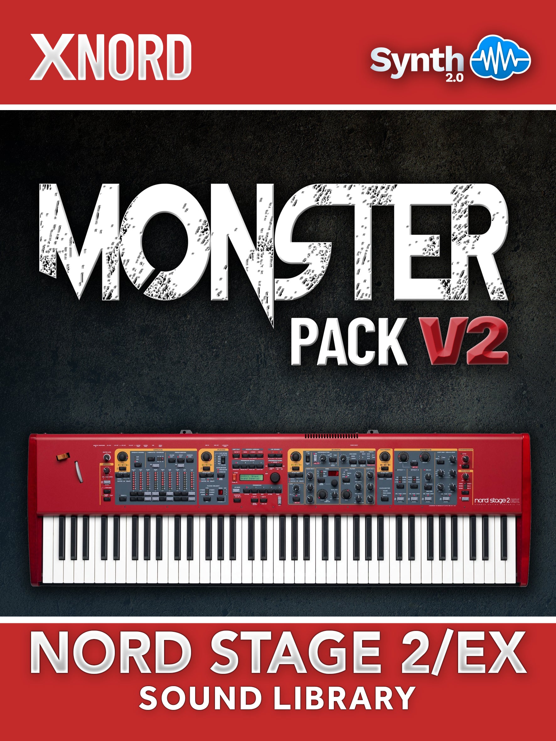 LDX153 - Monster Pack V2 - Nord Stage 2 / 2 EX ( 30 presets )
