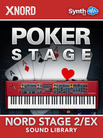 SCL065 - Poker Stage - Nord Stage 2 / 2 EX ( 164 presets )