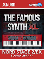 SLL006 - The Famous Synth XL - Nord Stage 2 / 2 EX ( 33 presets )