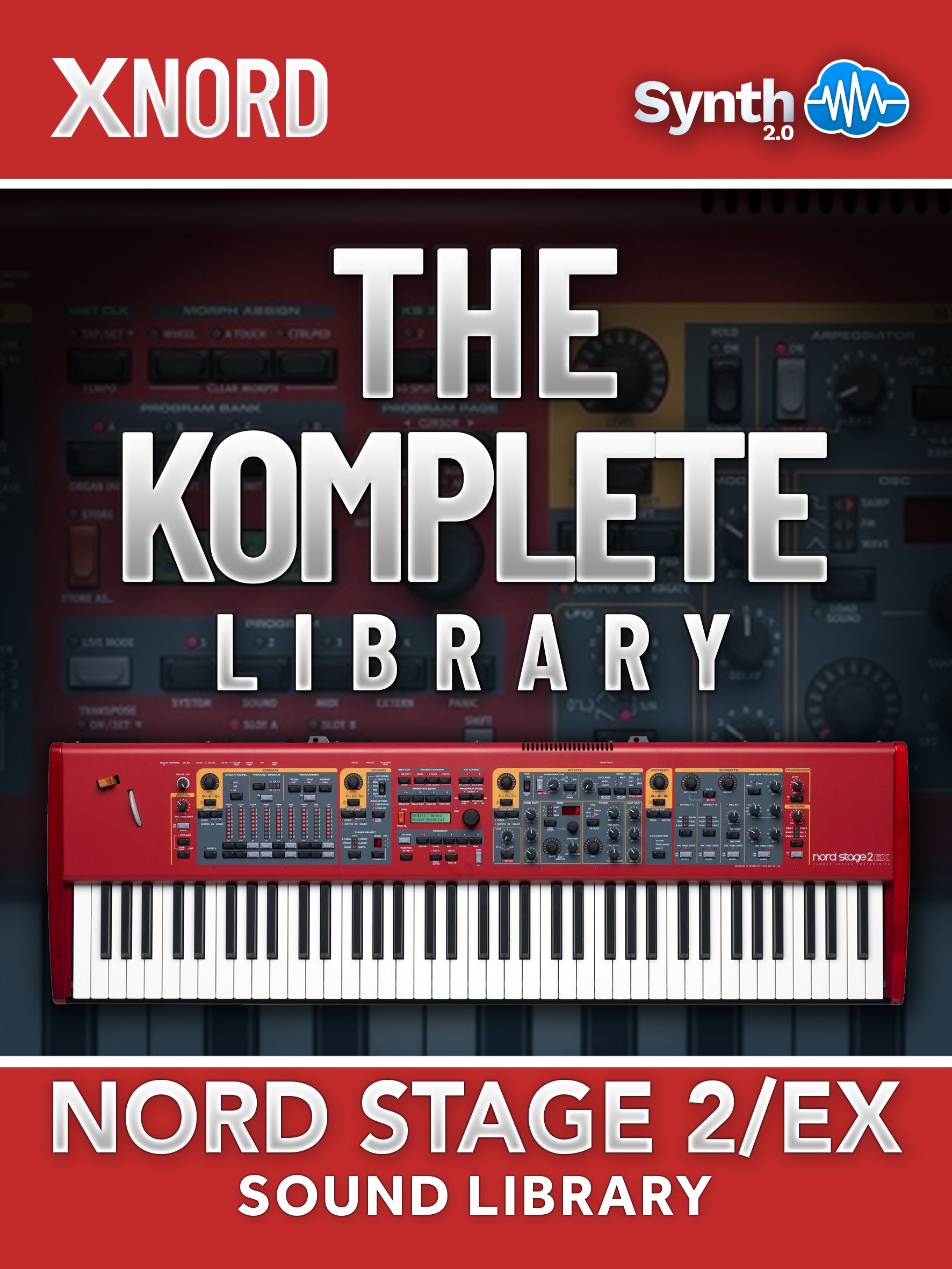 SLL016 - The Komplete Library - Nord Stage 2 / 2 EX ( 20 presets )