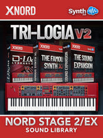 SLL021 - Tri-logia Library V2 - Nord Stage 2 / 2 EX ( 80 presets )