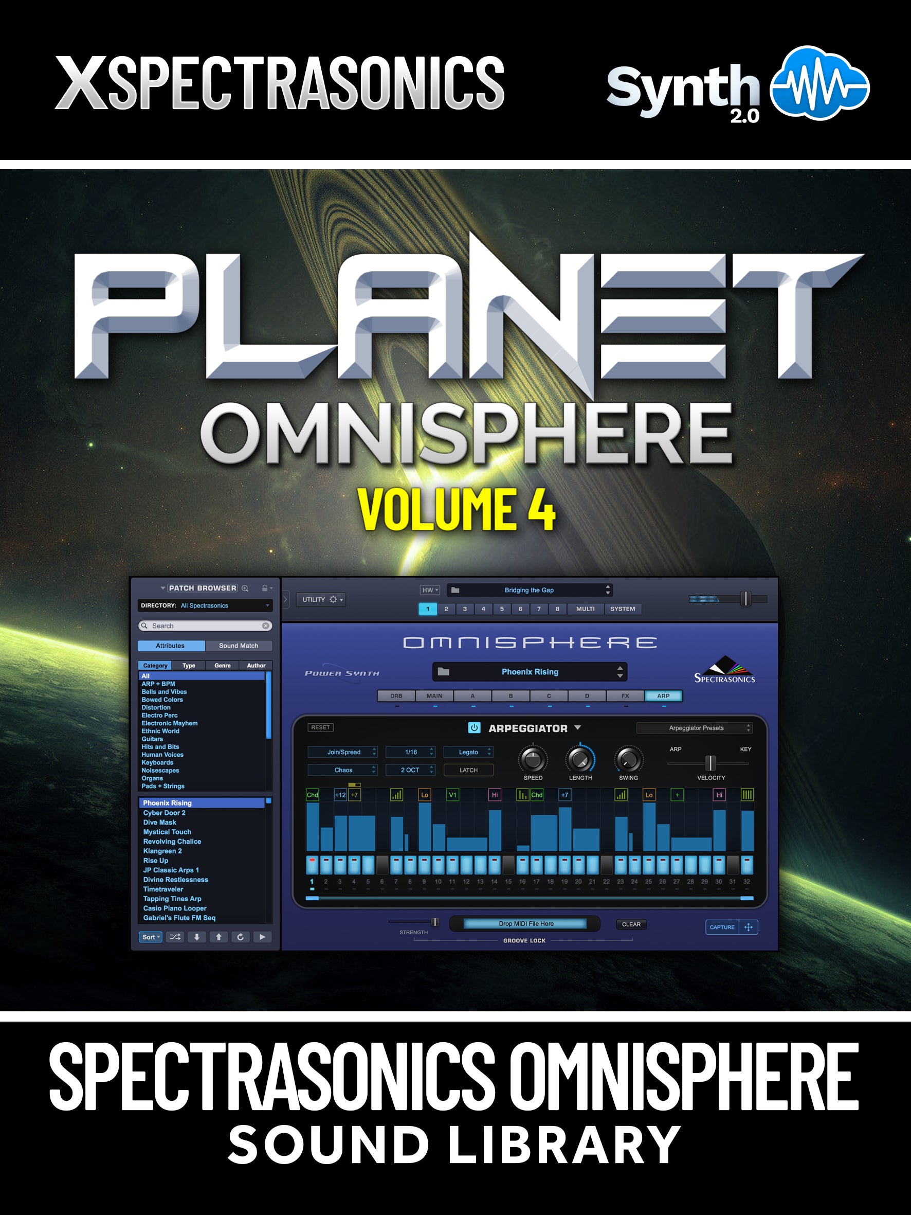 DVK009 - Planet Omnisphere Vol.4 - Spectrasonics Omnisphere ( 16 presets )