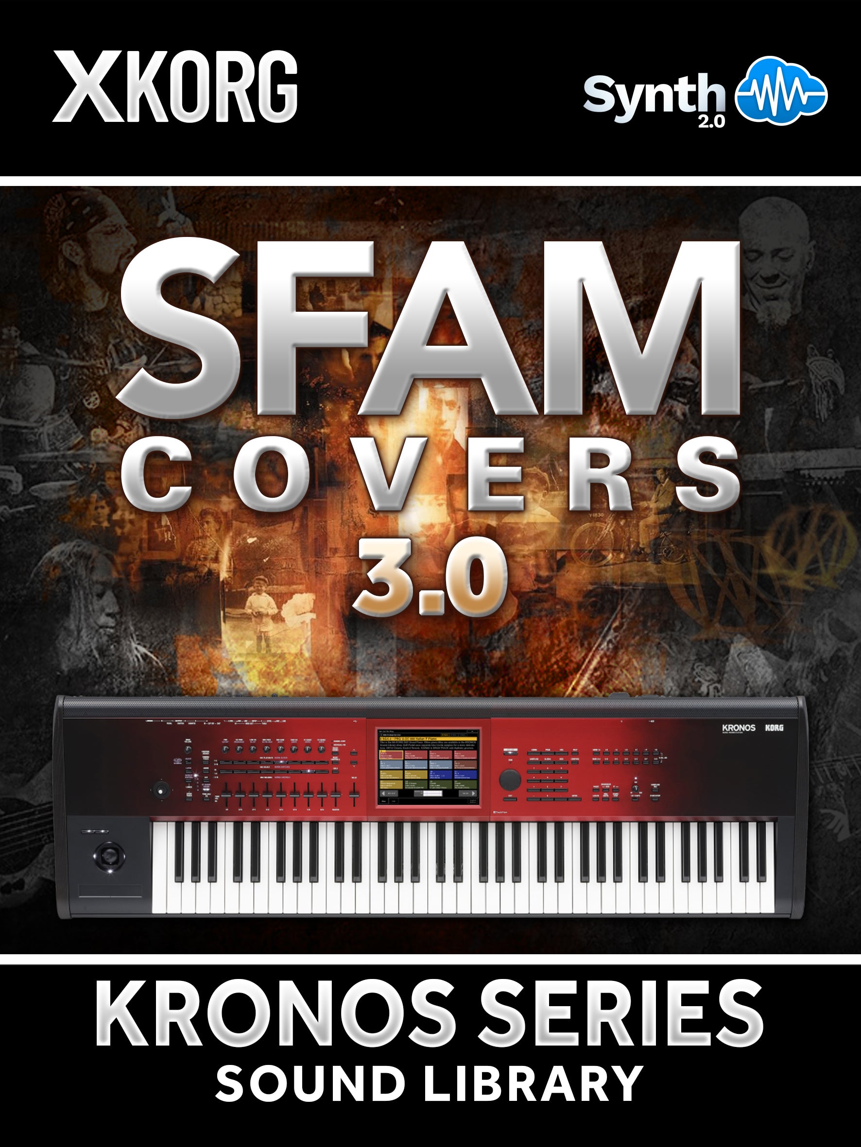LDX226 - ( Bundle ) - Sfam Covers 3.0 + I&W Covers - Korg Kronos Series