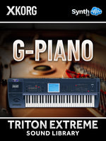 SSX106 - G - Piano V.1 - Korg Triton EXTREME ( 9 presets )
