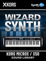 SSX103 - Wizard Synth - Korg MicroX / X50 ( 16 presets )