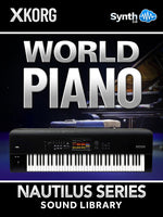 SSX015 - ( Bundle ) - World Piano + Kurzy 4 - Korg Nautilus Series