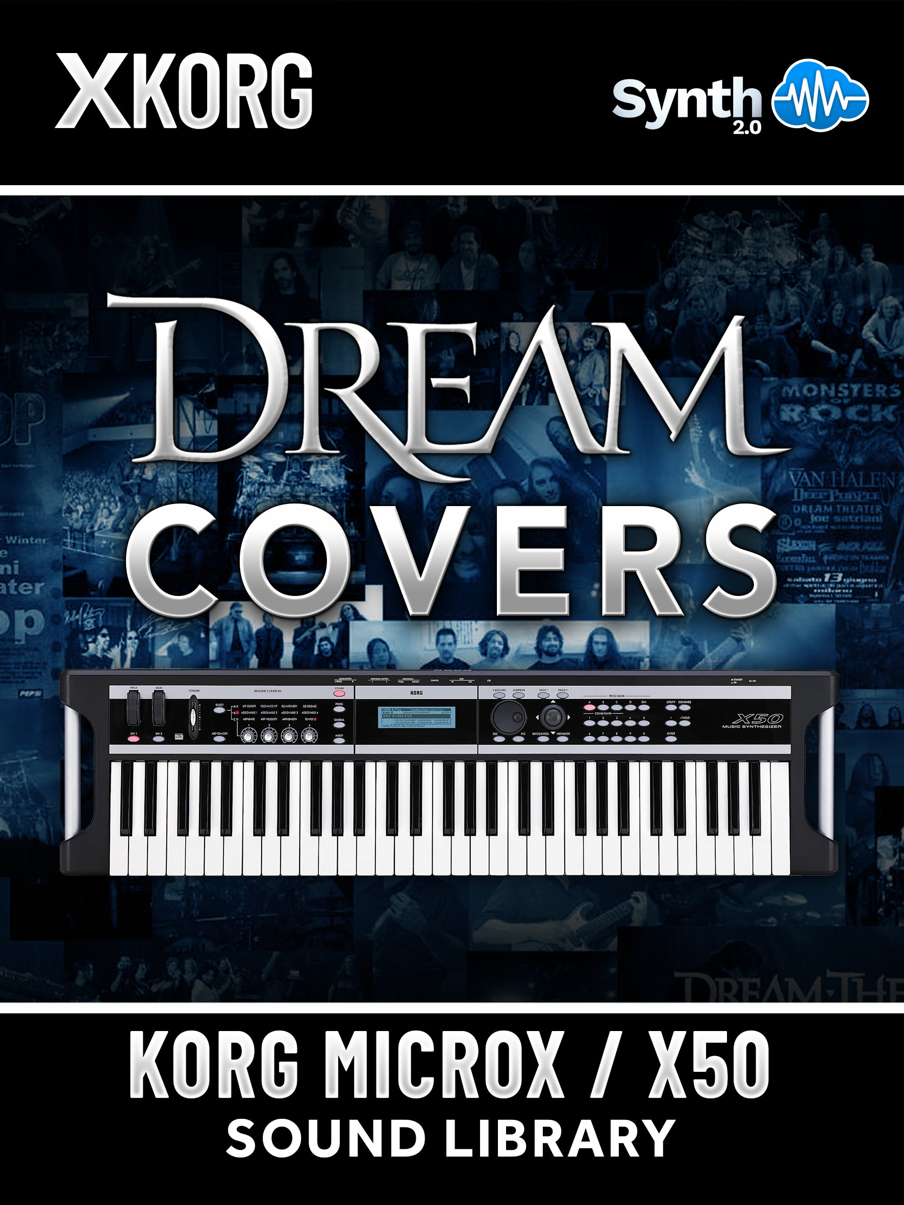 LDX003 - Dream Covers - Korg MicroX / X50 ( 16 presets )