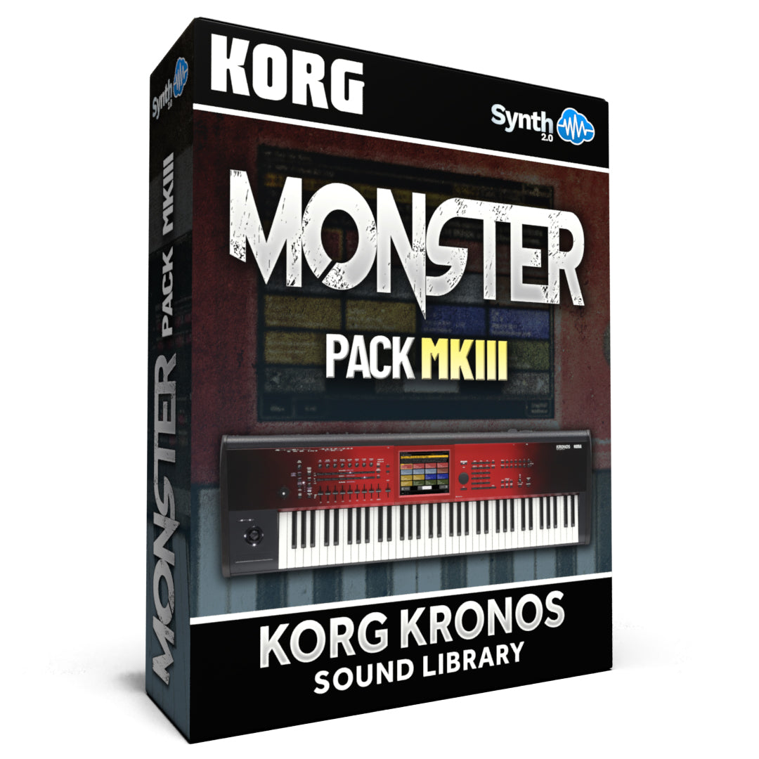 SCL207 - ( Bundle ) - Monster Pack S4K + Monster Pack MKIII - Korg Kronos Series