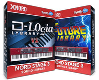 SLL011 - ( Bundle ) - D-logia Library V1 + The Future Library - Nord Stage 3