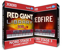 SCL167 - ( Bundle ) - Red Fire + Red Giant XL - Nord Stage 3