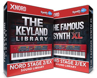 SLL005 - ( Bundle ) - The Keyland Library + The Famous Synth XL - Nord Stage 2 / 2 EX