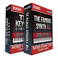 SLL005 - ( Bundle ) - The Keyland Library + The Famous Synth XL - Nord Stage 2 / 2 EX