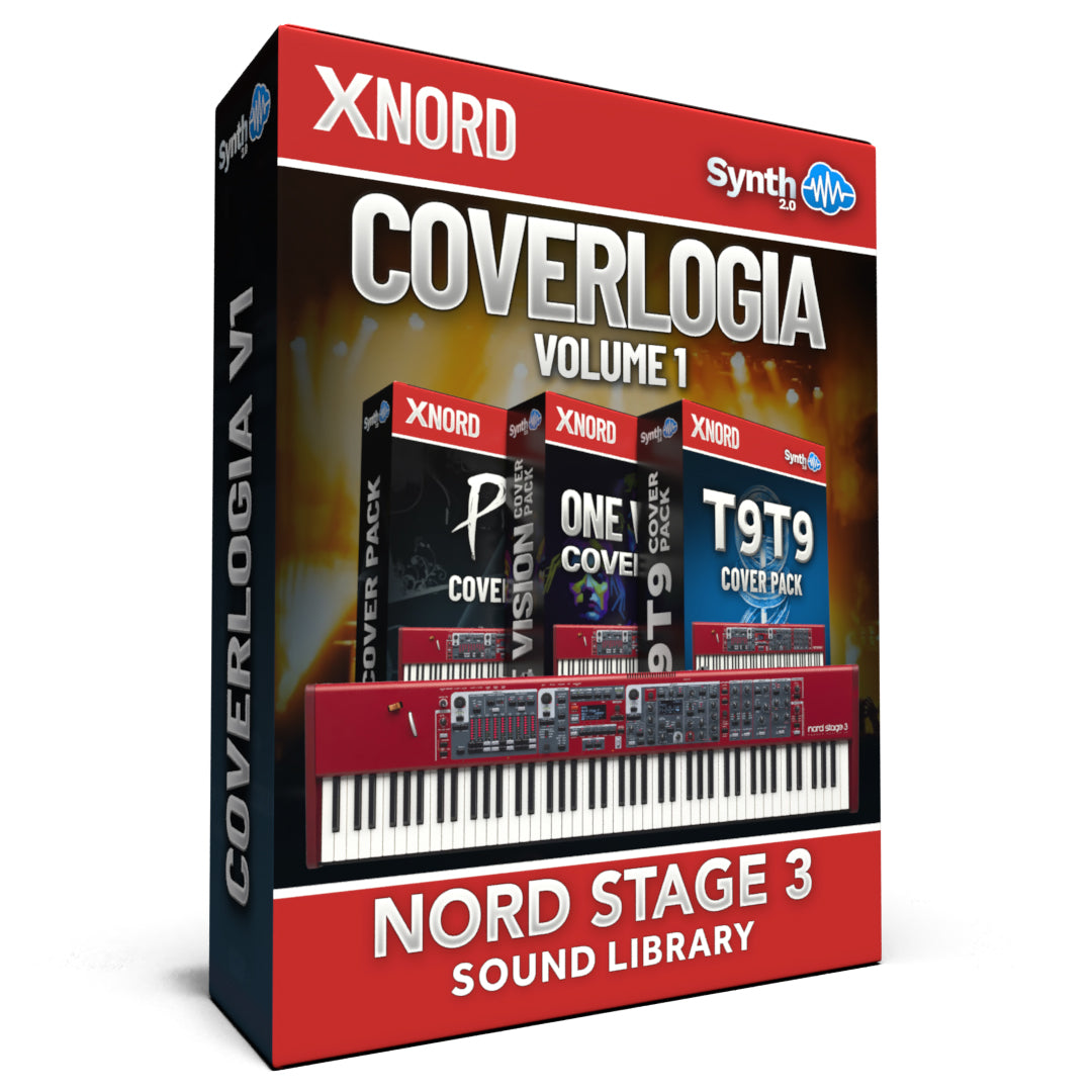 LDX164 - CoverLogia V1 - Complete Cover: Pink Floyd + Toto + Queen + Bonus - Nord Stage 3