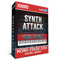 LDX067 - ( Bundle ) - Synth Attack + Monster Pack V2 - Nord Stage 2 / 2 EX